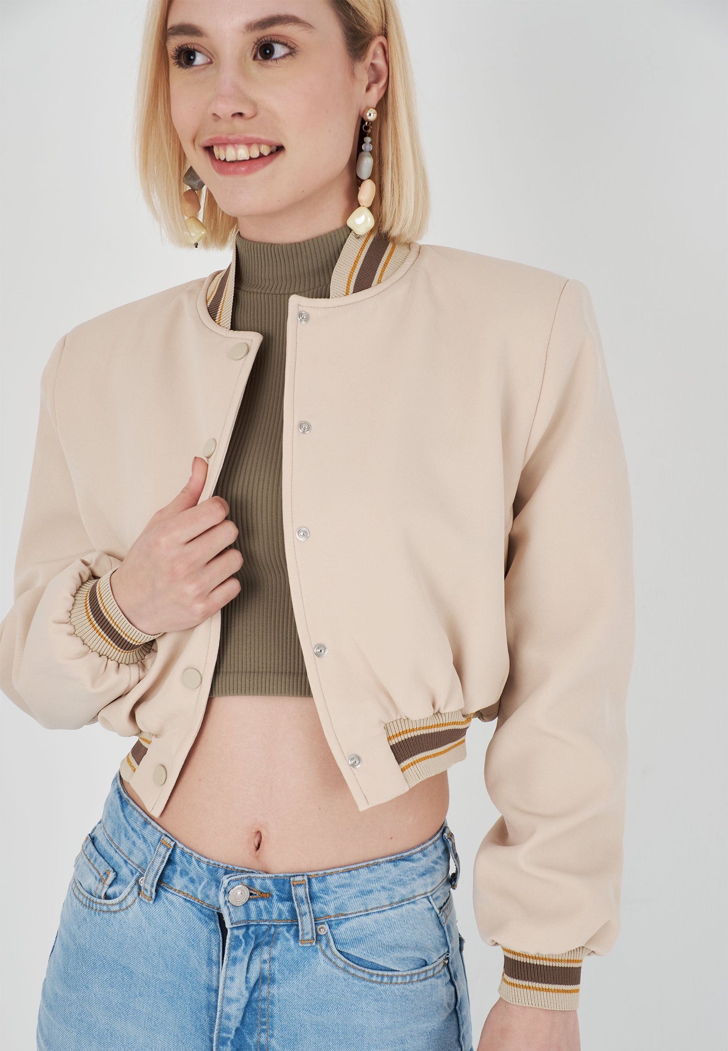 Ribbed Lined Jacket