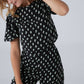 Printed Pyjama Set - Black
