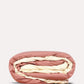 Reversible Percale Bedding Set - Peach & Ecru