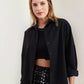 Basic Oversized Shirt - Black