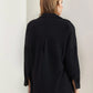 Basic Oversized Shirt - Black