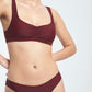 Padded Bikini Set - Maroon