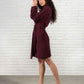Muslin Cotton Bathrobe - Mulberry