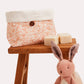 Ivy Muslin Organizer Bag - Salmon - Ocoza