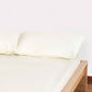 Lavish Sateen - Fitted Sheet Set - Cream - Ocoza