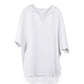 Cocoon Cotton Poncho-White