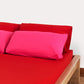 Classic Percale Pillowcase 2pcs - Fuchsia