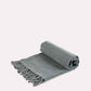 Cotton Peshtemal Towel Set of 2 pieces - Dark Grey