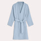Muslin Cotton Bathrobe - Lavender Blue - Ocoza