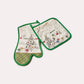 Christmas Tree Oven Mitt - White - Ocoza
