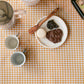 Checked Cotton Table Cloth - Yellow - Ocoza