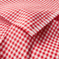Checked Cotton Table Cloth - Red - Ocoza