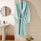 Spa Cotton Bathrobe Set 3 pcs - Green - Ocoza