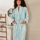 Spa Cotton Bathrobe Set 3 pcs - Green