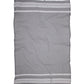 Recycled Cotton Peshtemal Towel - Grey