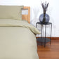 Classic Percale Duvet Cover- Sage Green