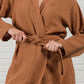 Muslin Cotton Bathrobe - Sunset