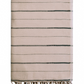 Boa Cotton Throw - Beige & Black