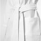 Santorini Cotton Bath Robe - White
