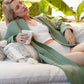 Muslin Cotton Bathrobe - Jade Green