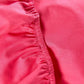 Reversible Percale Bedding Set - Fuchsia & Red