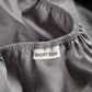 Lavish Sateen Fitted Sheet - Dark Grey