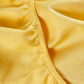 Lavish Sateen - Fitted Sheet Set - Yellow