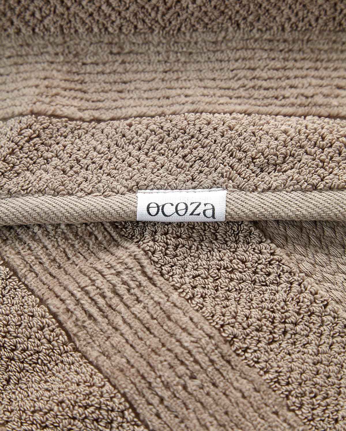 Cotton Velvet Towel Set - Dark Chocolate (2 Towels)