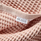 Cotton Waffle Towel - Pink (2 Towels)
