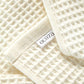 Cotton Waffle Towel - Cream (2 Towels)