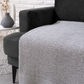 Pergamon Cotton Throw - Grey