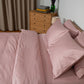 Lavish Sateen - Core Bedding Set - Nude Pink