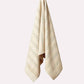 Cotton Velvet Towel Set - Custard Cream (2 Towels)