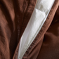 Washed Linen Duvet Cover Set - Dark Brown