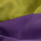 Reversible Percale Duvet Cover - Purple & Green
